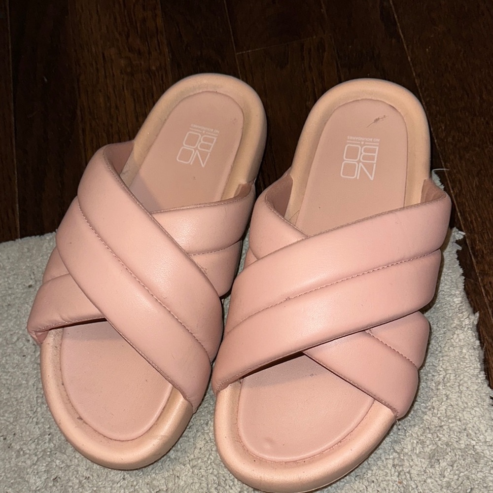 Pink Slide Sandals